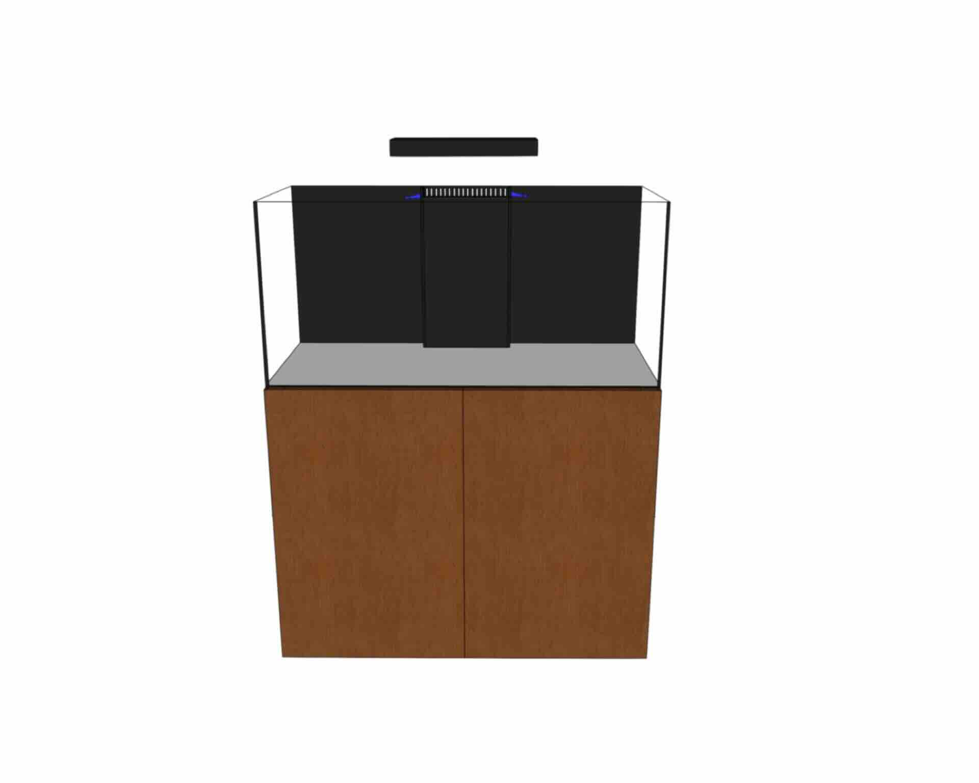 80 x 50 x 50 cm + sump