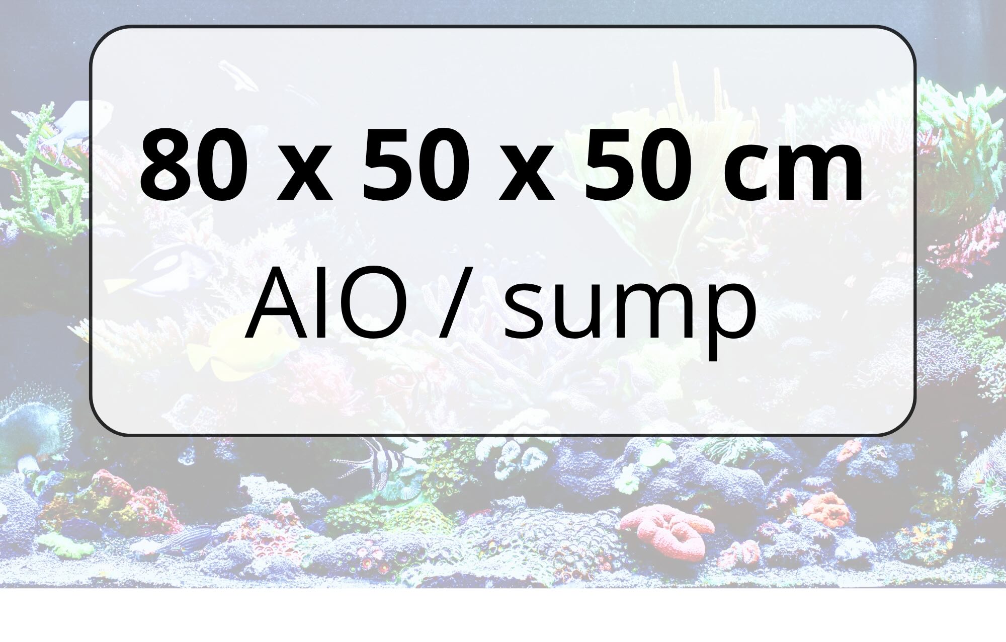 80 × 50 × 50 cm
