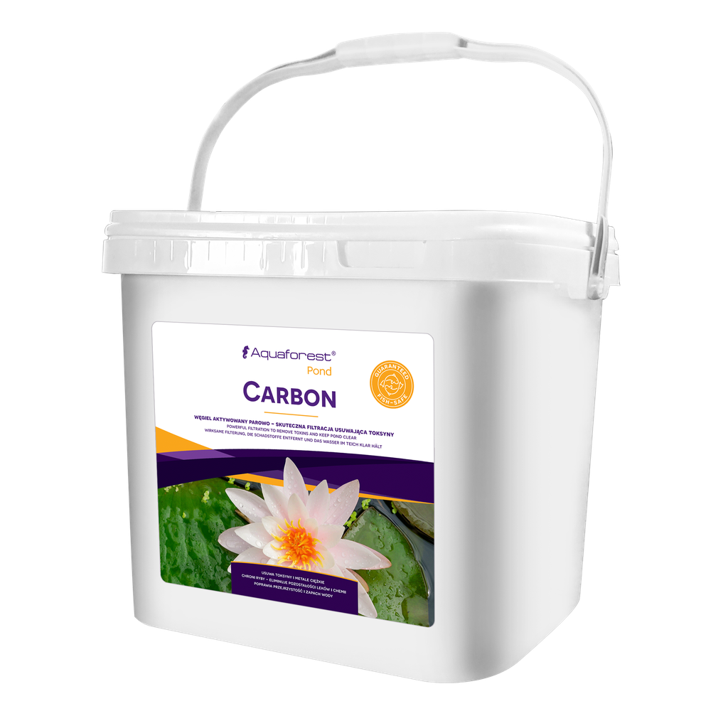 AF Pond Carbon - aktivní uhlí pro okrasná jezírka (17L /na 16.600L)