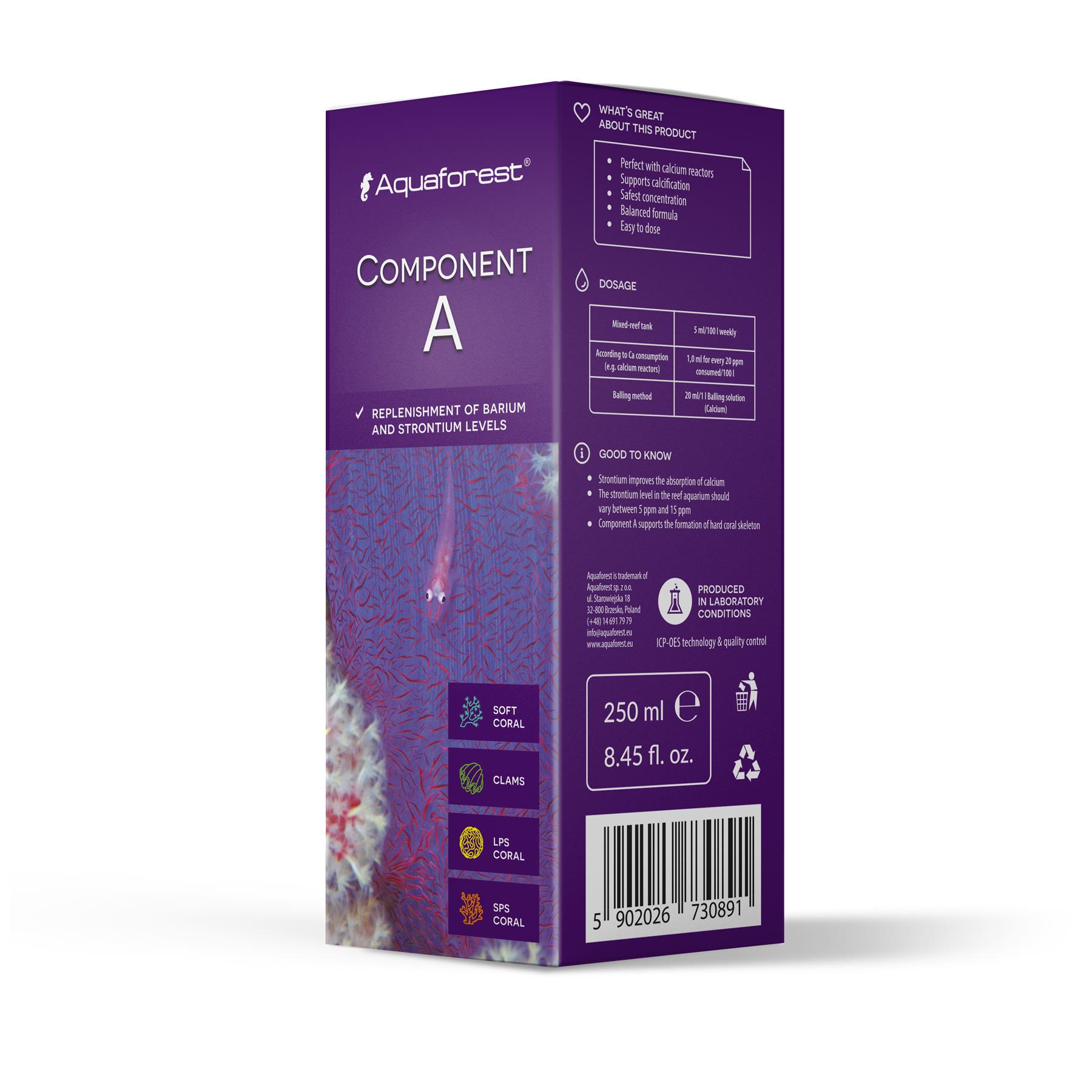AF Component A - mikroživiny na bázi stroncia a barya (250ml)