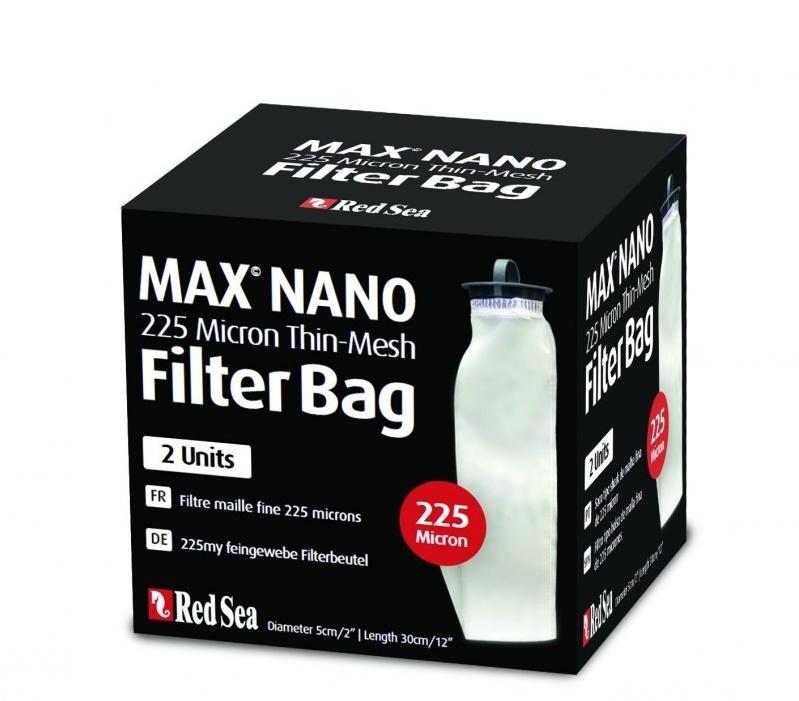 Red Sea Filtrační ponRed Sea MAX NANO – filtrační sáčky "Thin Mesh" 225 mikronů, 2 ks