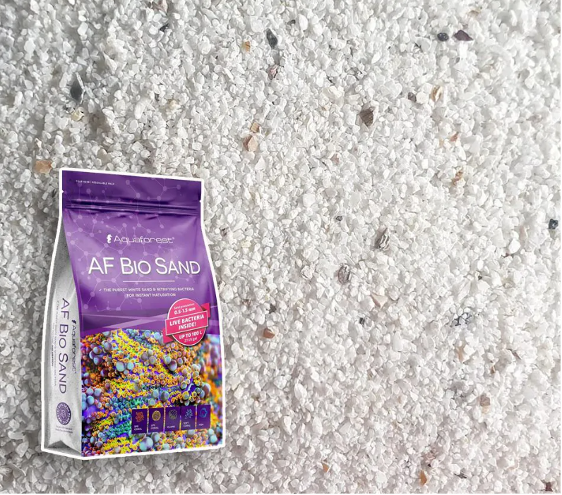 AF Bio Sand - bílý živý písek (7,5kg)