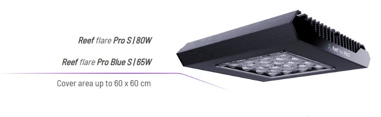 Reef Flare PRO S - 24-LED 80W, bílá