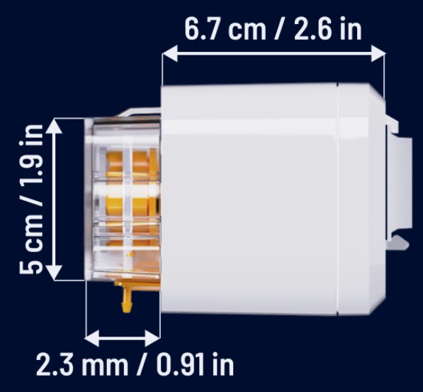 RF Dávkovací čerpadlo PRO X1
