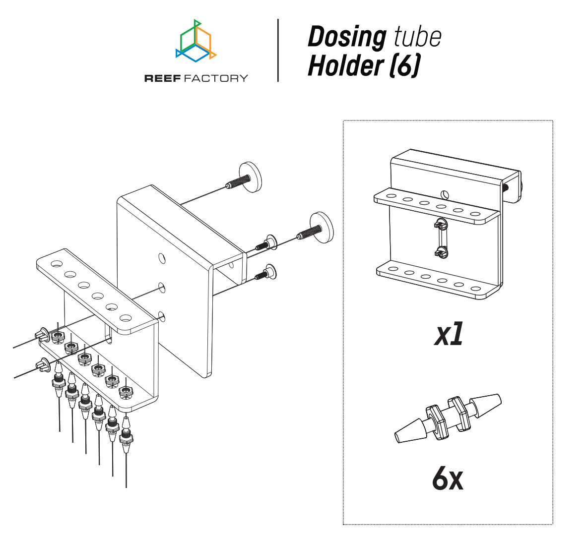 RF Dosing TUBE holder