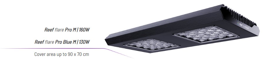 Reef Flare PRO M - 48LED 160W, bílá
