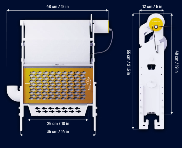 RF Smart Roller L - (~15.000L/h)