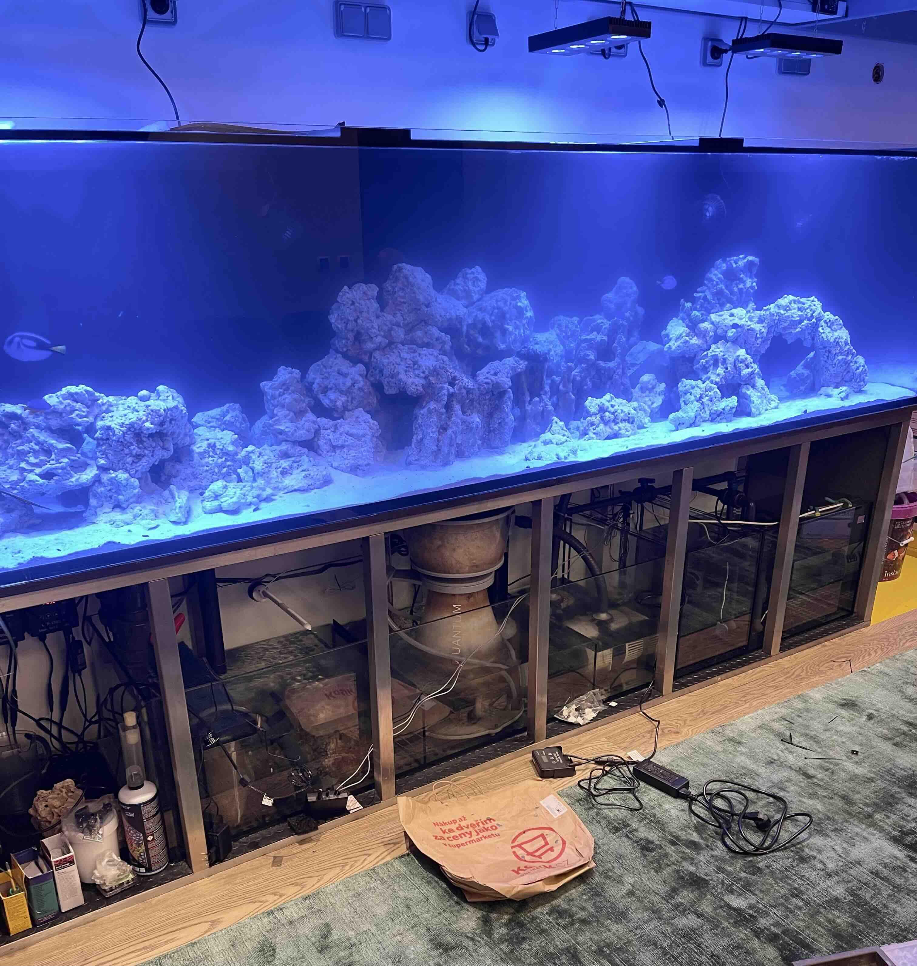 DreamReefer 180 × 65 × 75 cm – Kompletní set mořského akvária