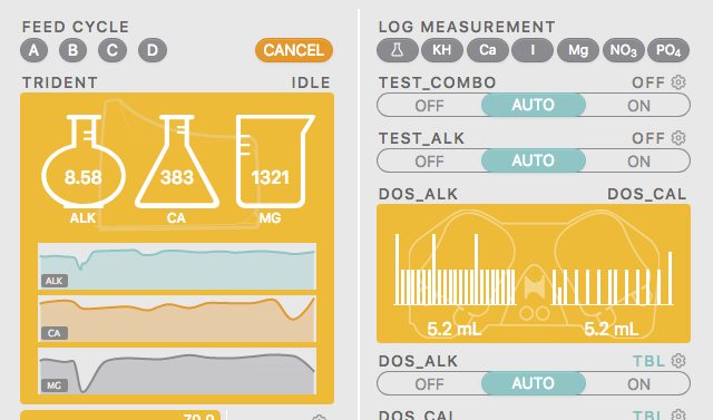 TRIDENT - Automatická analýza a testování mořské vody (Ca/kH/Mg)