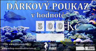 Dárkový poukaz 500,-